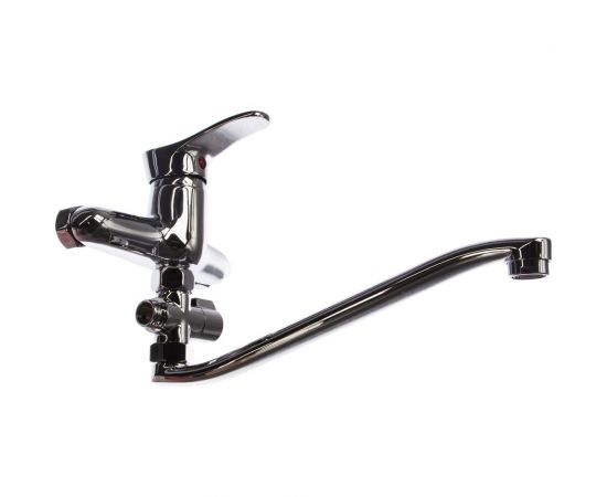 Смеситель для ванны LEDEME картридж диаметр 35 мм, длинный излив L30S L2114 65781 – изображение 2