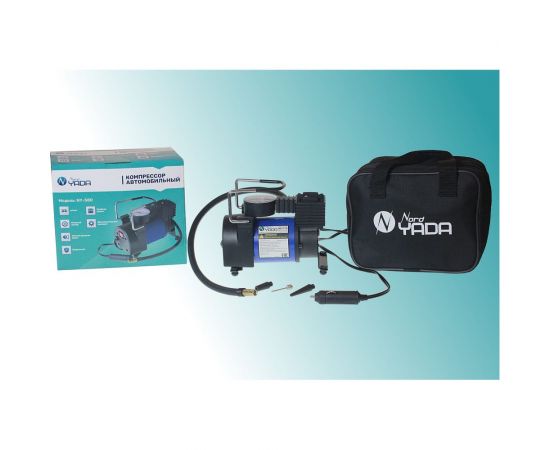 Компрессор автомобильный мощный Nord-Yada WONDERFUL 580 35л/мин, металл. шатун и поршень 907776 – изображение 3
