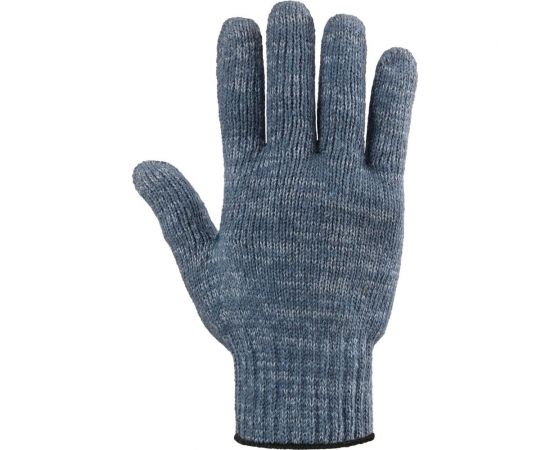 Плотные трикотажные перчатки Фабрика перчаток, с ПВХ, 7.5 класс, 6 нитей, серые, р.XL 6-75-ПЛ-СЕР-(XL) – изображение 3