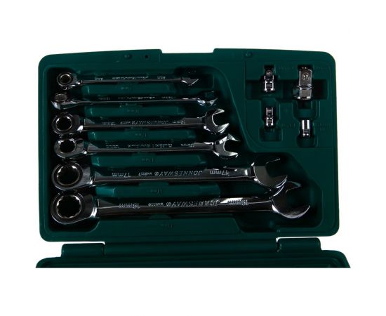 Набор комбинированных трещоточных ключей Jonnesway W45110S – изображение 4