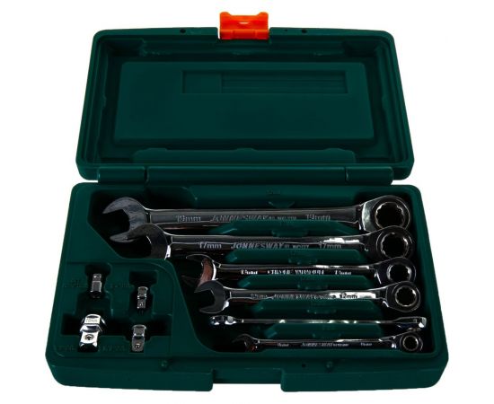 Набор комбинированных трещоточных ключей Jonnesway W45110S – изображение 5