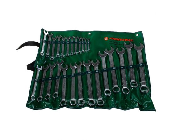 Набор комбинированных ключей 6-32мм, 26 предметов Jonnesway W26126S – изображение 5