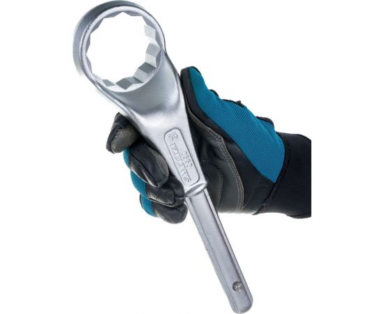 Усиленный накидной ключ IZELTAS 55мм, длина 330 мм, 0550050055 – изображение 5