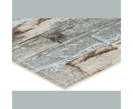 Мягкая самоклеящаяся 3D панель LAKO Камень кладка 11, 70x600 см LKD-16-05-FC16 – изображение 7