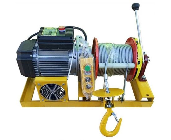 Электрическая лебедка OCALIFT TSA-CL Lite с рычагом и муфтой сцепления TSACL30060m_220v 