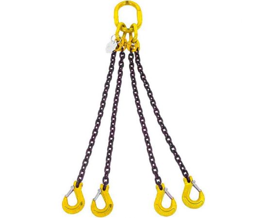 Цепной четырехветвевой строп Сталь-91 4,25т/4м 4687201695929 