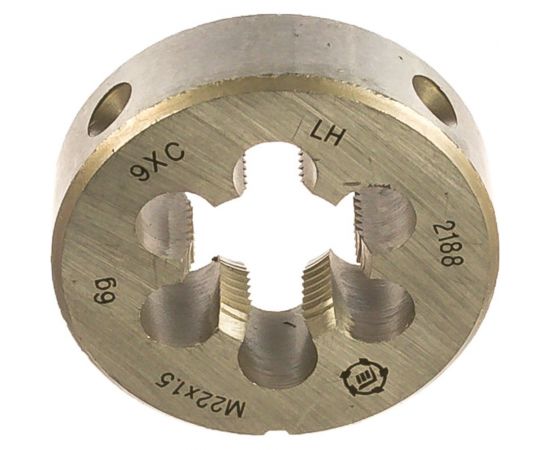 Плашка М 22 х1.5 9ХС левая ТМ Туламаш 143504 