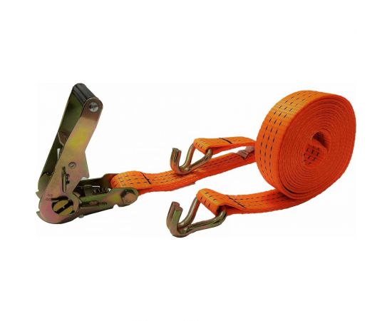 Стяжной ремень с крюками для крепления груза АБСОЛЮТ 1,5/3 т, L=4 м, 35 мм 7930121031399 