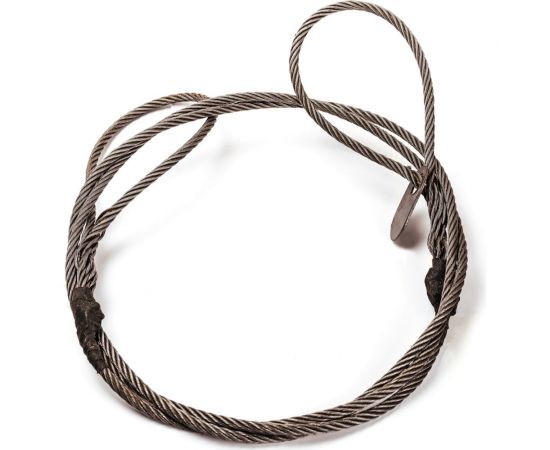 Канатный петлевой строп ТамбовТехСнаб СКП 1 т, 1 м, заплетка 7930124360397 