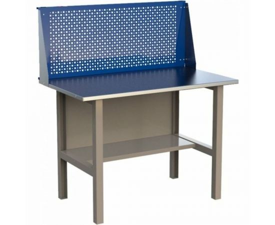 Стол верстак Wellmet ML 1200 с экраном M-SMLMDCE1200 