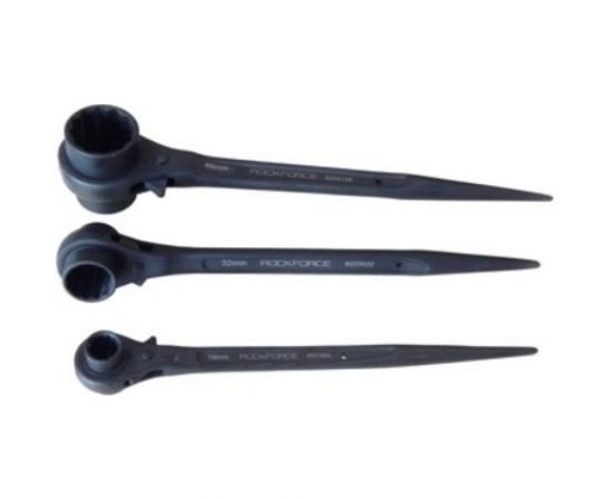 Трещоточный ступичный усиленный ключ ROCKFORCE 22х24 RF-8222224 