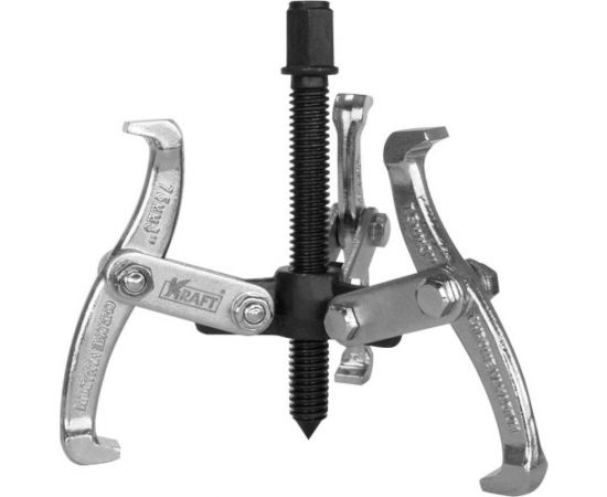 Шарнирный трехлапый съемник KRAFT 75 мм, Cr-V KT 701030 