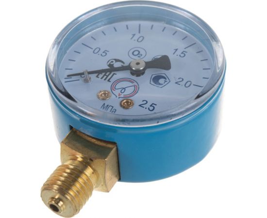 Манометр БАМЗ МДМ-25 50 мм, М12х1.5, 25 атм Brima 0009147 