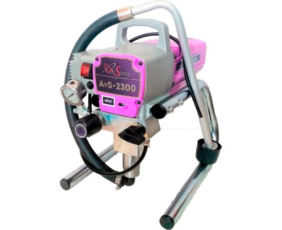 Окрасочный аппарат AktiSpray комплект (2,3 л/мин, 220 бар, 1500 Вт, 220 В, 50 Гц) AvS-2300N 