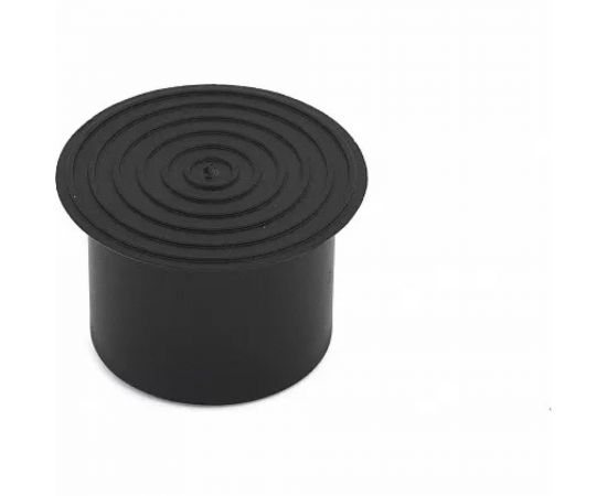 Наружная ножка-заглушка Palladium для трубы 25 мм, пластиковая, черная JF-39 СТ-00001074 