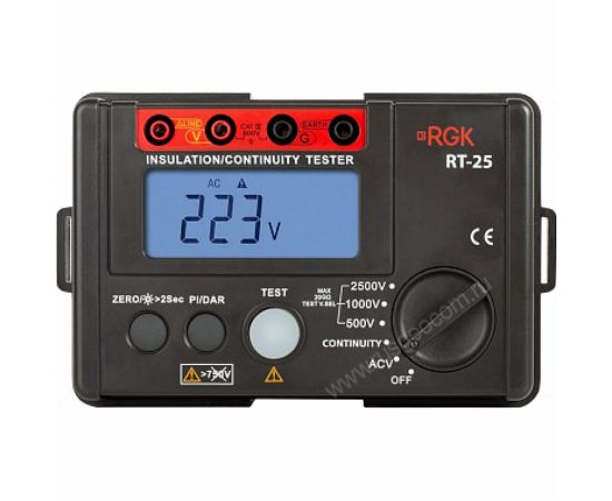 Мегаомметр RGK RT-25 с поверкой 779708 
