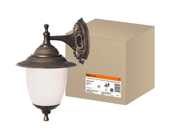 Светильник TDM Прага Эл-11-71-1Б 60 Вт Е27, настенный, вниз, бронза SQ0330-0505 