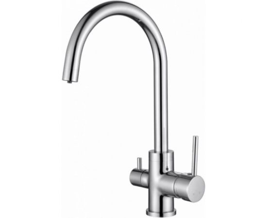 Смеситель для кухни KAISER Merkur боковой, под фильтр, R-излив, хром, O35 26744 