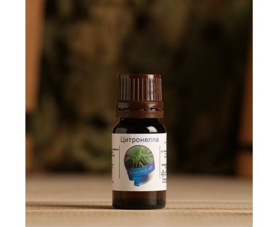 Эфирное масло Сималенд Цитронелла флакон-капельница, репеллент, 10 мл 1857710 – изображение 2