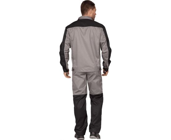 Костюм ГК Спецобъединение КАРАВАН серый-черный, р. 104-108, рост 182-188 Кос 508/104/182 – изображение 2