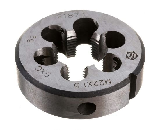 Плашка М 22 х1.5 9ХС ТМ Туламаш 57922 – изображение 2