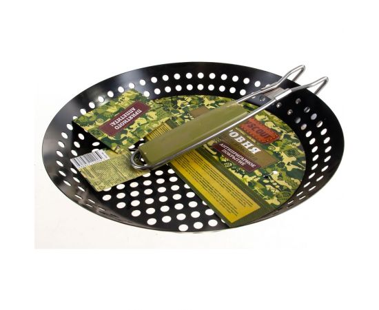 Жаровня для морепродуктов и овощей с антипригарным покрытием BOYSCOUT 53х30х3 см 61261 – изображение 3