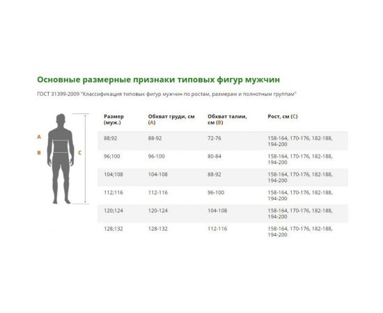 Костюм ГК Спецобъединение КАРАВАН серый-черный, р. 104-108, рост 182-188 Кос 508/104/182 – изображение 3