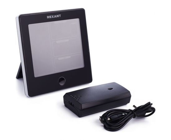 Метеостанция с беспроводным выносным датчиком и будильником REXANT 70-0508 – изображение 3