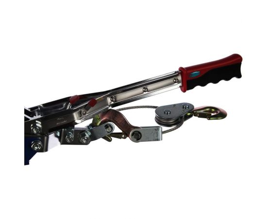 Ручная лебёдка 3 крюка 4т Jun Kaung HP-147D-case – изображение 3