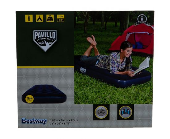 Матрас надувной ортопедический 185х76x22 см BestWay 67000 BW 010163 – изображение 3