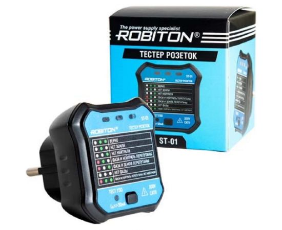 Тестер розеток Robiton ST-01 18000 – изображение 4