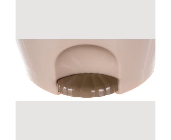 Ведро для мусора Violet с педалью, 18 л, латте-капучино 151820 – изображение 4