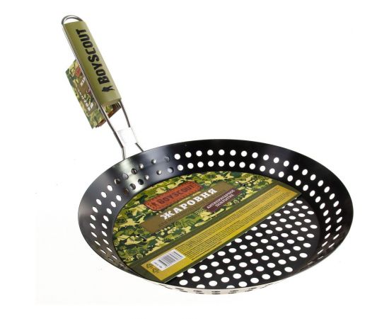 Жаровня для морепродуктов и овощей с антипригарным покрытием BOYSCOUT 53х30х3 см 61261 – изображение 4