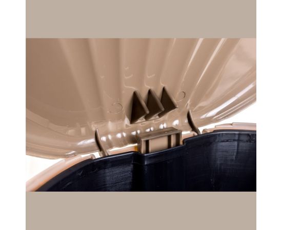 Ведро для мусора Violet с педалью, 18 л, латте-капучино 151820 – изображение 5