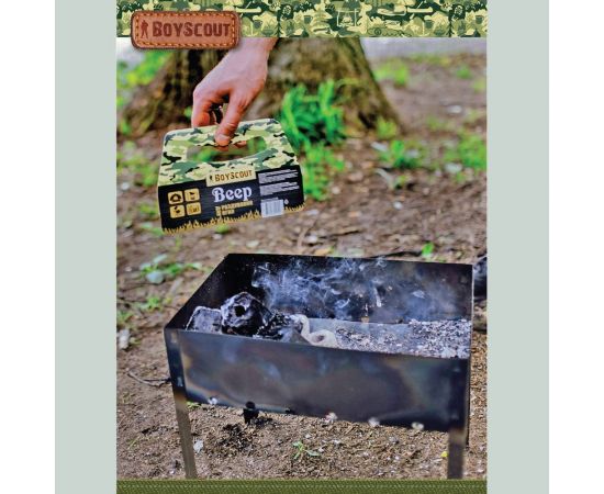 Сборный мангал без шампуров BOYSCOUT 500х300х500мм 61232 – изображение 7