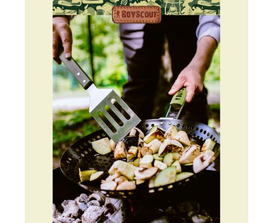 Жаровня для морепродуктов и овощей с антипригарным покрытием BOYSCOUT 53х30х3 см 61261 – изображение 9