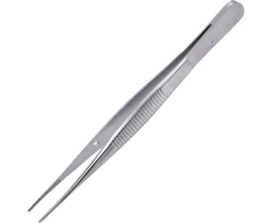 Прямой пинцет BAKU (медицинская сталь) 105мм 330959 