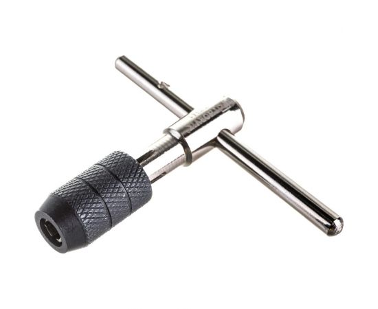 Вороток-держатель для ручных метчиков Thorvik Т-образный, с быстрозажимным патроном M3-6 TTH1 52882 