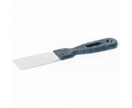 Шпатель ИНТЕК 40 мм, с пластиковой ручкой, нержавеющая сталь 8959 