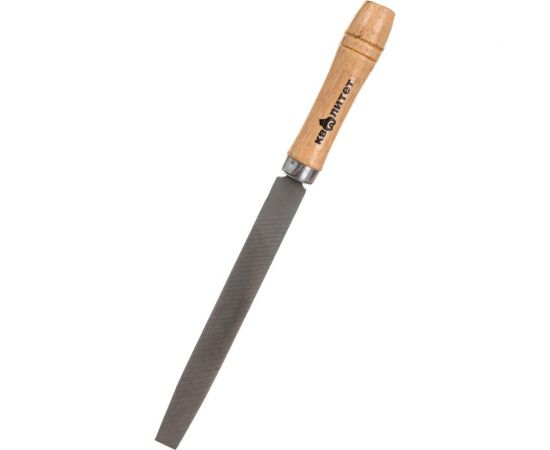 Плоский напильник КВАЛИТЕТ 150 мм насечка #1 НПЛ-150 6626644 