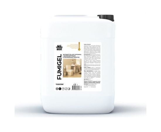 Дезинфицирующее чистящее средство для сантехники, гель для уборки унитаза CleanBox FUMIGEL 5 л 13145 