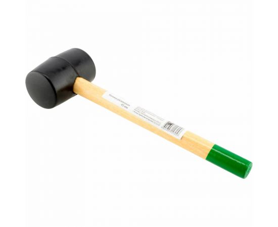 Резиновая киянка Техник 255 г, деревянная рукоятка 10442 