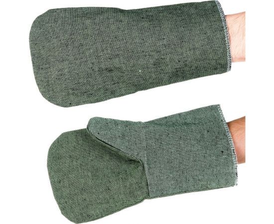 Брезентовые одинарные рукавицы Профессионал 420 г 64029 