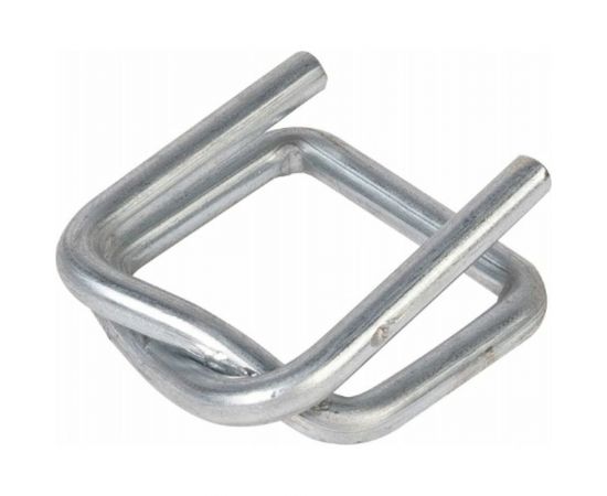 Металлическая пряжка для ПП/ПЭТ лент FLAGMAN TOOLS 16 мм, 1000 шт. PM00700155 