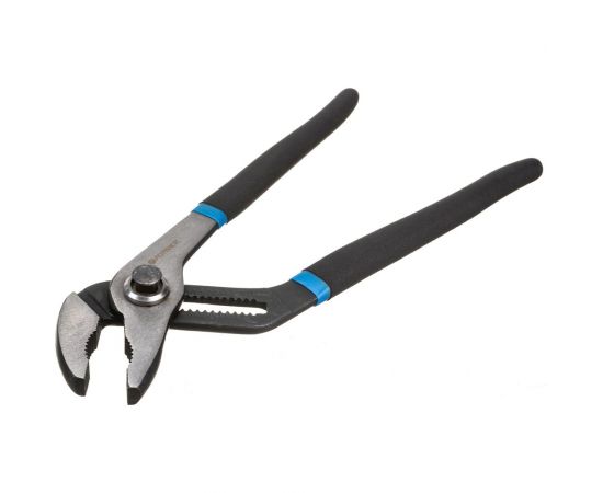 Переставные пассатижи Forsage с кнопкой фиксации, Cr-V 10""-250мм, на пластиковом держателе 25971 F-613AF250 – изображение 2