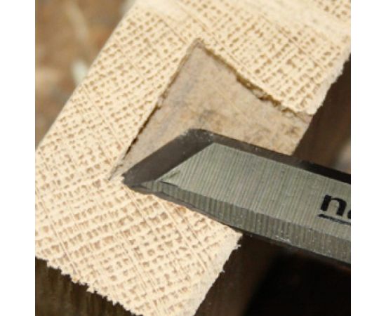 Косая правая стамеска с ручкой NAREX WOOD LINE PLUS 12 мм 811112 – изображение 2