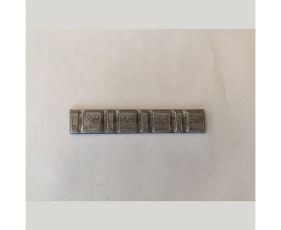 Cамоклеящиеся грузы R2R 19 мм, штампованный свинец, 100 шт. в упаковке 6010-СК19-100-М – изображение 2