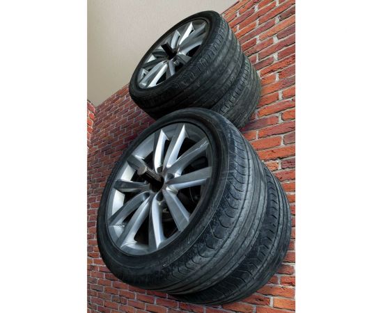 Кронштейн Delta-Park для хранения колёс BW-4, 2 штуки, черный 5005002_3 – изображение 2