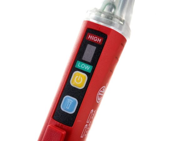 Бесконтактный детектор напряжения UNI-T UT12D-EU звуковая и световая индикация 00-00004271 – изображение 3