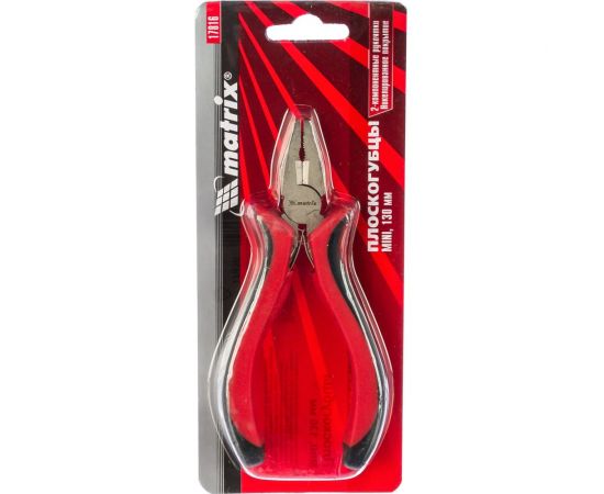 Плоскогубцы Mini 130 мм никелированные MATRIX 17816 – изображение 3